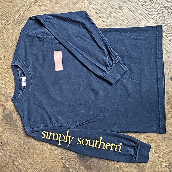 SIMPLY SOUTHERN LS TEE ELEPHANT SIZE SMALL - Picture 2 of 5